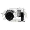 GATES T38101 Tensioner Pulley, v-ribbed belt